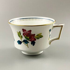 Vintage Wedgwood Williamsburg Chinese Flowers Bone China Tea Cup England